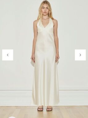 Maison Essentiale vintage halter maxi